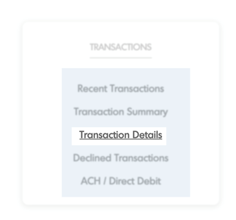 transaction details
