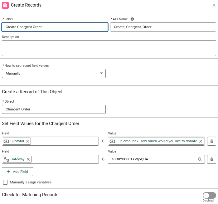 Take Payment in Experience Cloud Using Flow - Chargent by AppFrontier