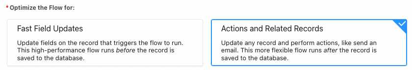 Screenshot of Payment Request: Optimize the Flow for actions and related records